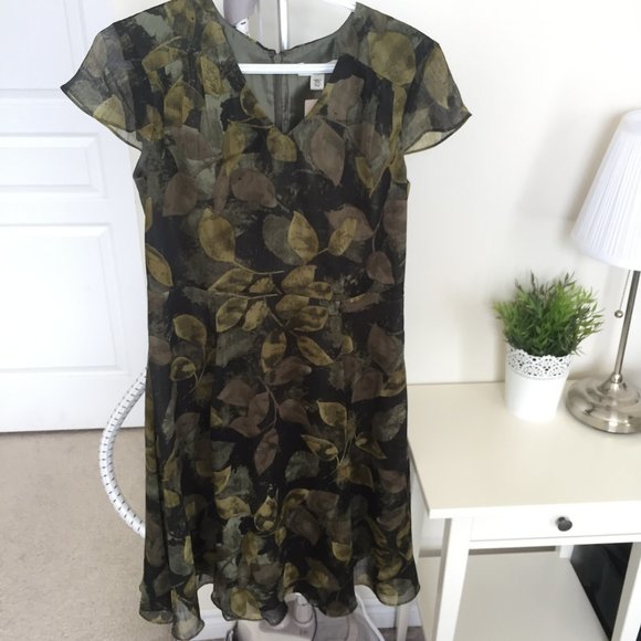 Coldwater Creek Green Summer Dress - Picture 2 of 4